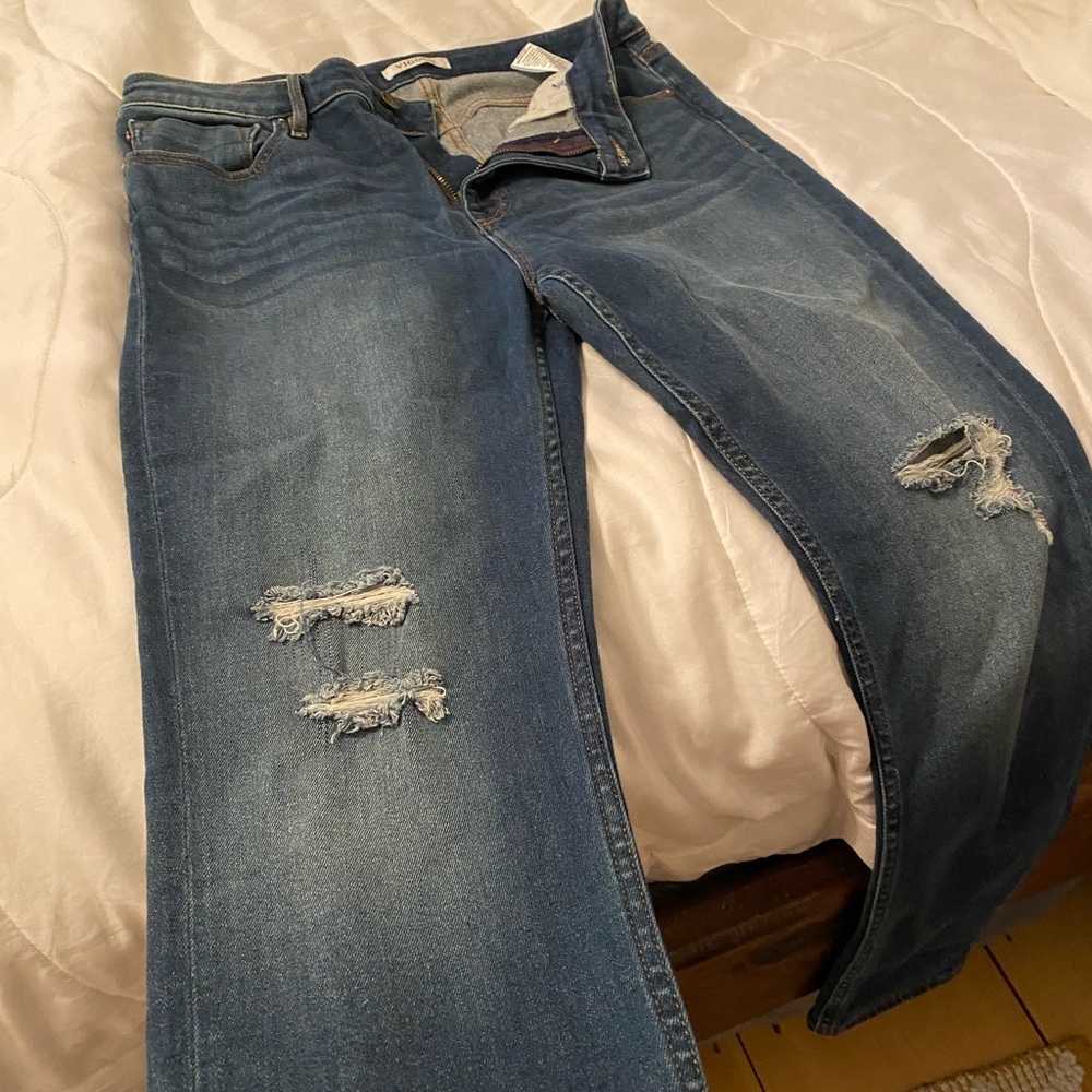Vigoss dark wash skinny jeans, size 33 (12/14)